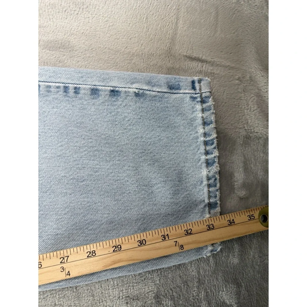 Levis 550 Jeans Mens 38x34 Relaxed Fit Straight Leg Made In USA 90's Light Wash